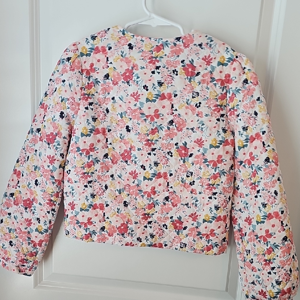 Janie and Jack Floral Button-Up Top - Picture 3 of 3